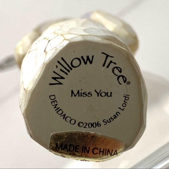 DEMDACO Willow Tree Figurine "Miss You" (2006), Susan Lordi. Pre-Owned, No Box. - Picture 5 of 7